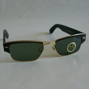 NWT TruVintage Retangular Fashion Soho/clubman combo frame glass lens sunglasses